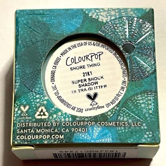 ColourPop Super Shock Eye Shadow in SHORE THiNG - Discontinued Color - Picture 6 of 12